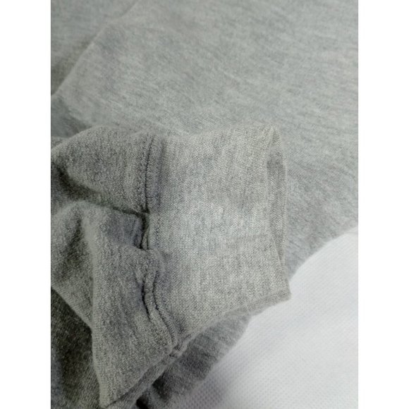 Vintage Michigan Wolverines Pullover Hooded Sweatshirt Gray Men's Large Helmet - Picture 9 of 10